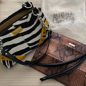 Miche Handbag with extra cover and handles